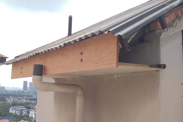 TIMBER ROOF FASCIA BOARD