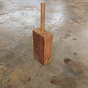 Balau Wooden Block Profile